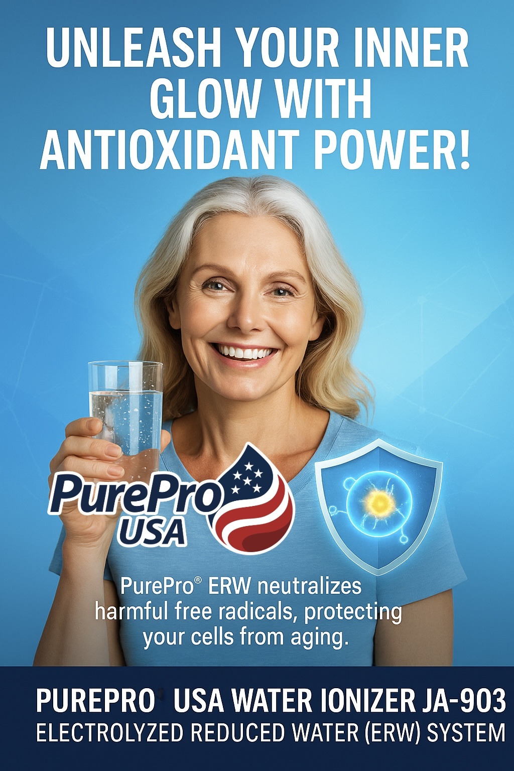 PurePro® JA-903 Electrolyzed Reduced Water (ERW) 